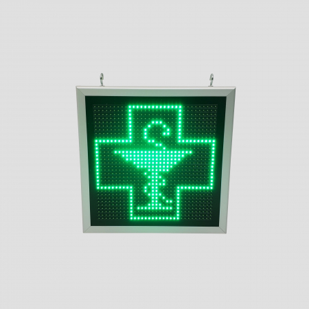 Reclama luminoasa LED-uri verzi 410 X 410 [3]