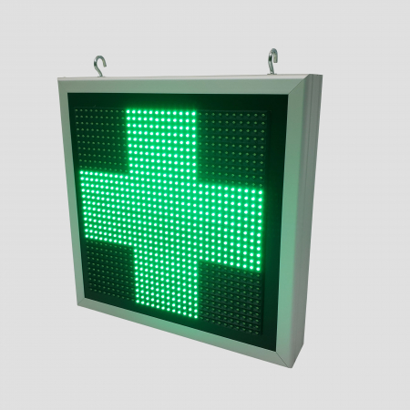 Reclama luminoasa LED-uri verzi 410 X 410 [2]