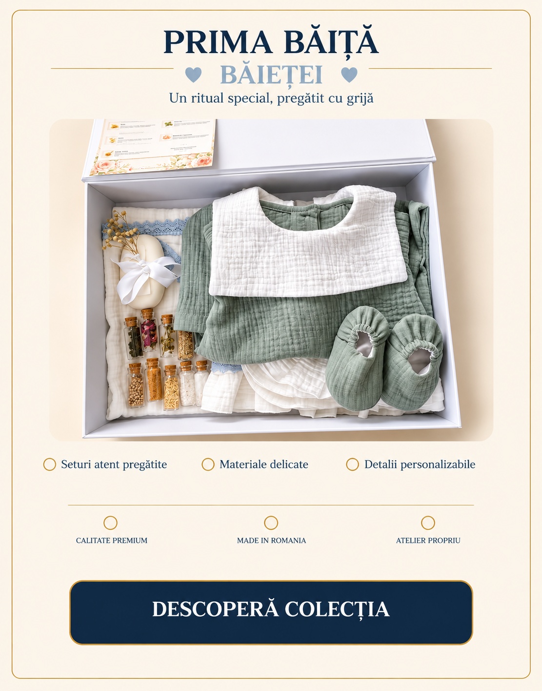 Prima baita baietei