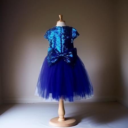 Rochita Crystal Ines din material paietat si tul [2]