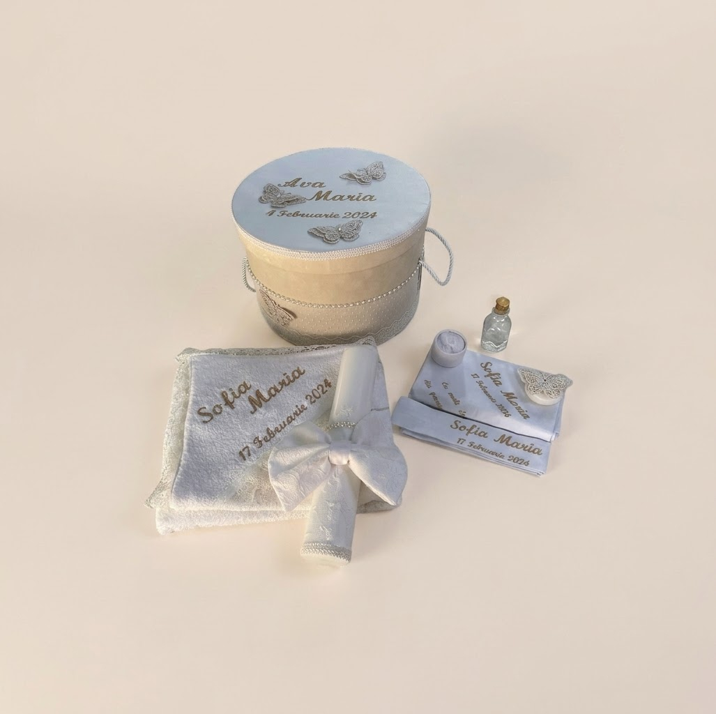 Set Botez Personalizat cu Broderie Premium [3]