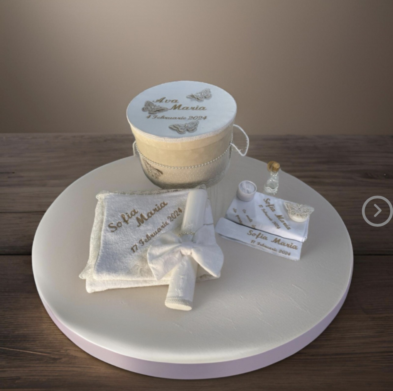 Set Botez Personalizat cu Broderie Premium [2]