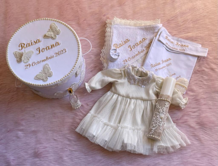 Set trusou botez personalizat Victoria [2]