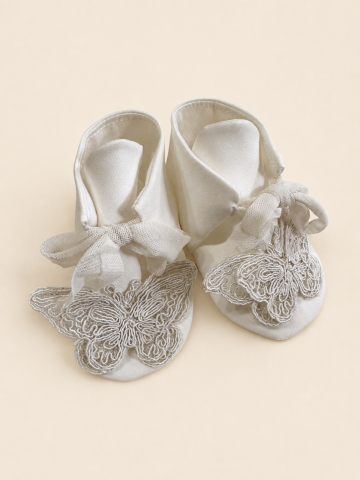 Accesorii botez baieti - Botosei tip ghetuta Butterfly