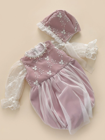 Tinute botez fete - Salopeta Viviana