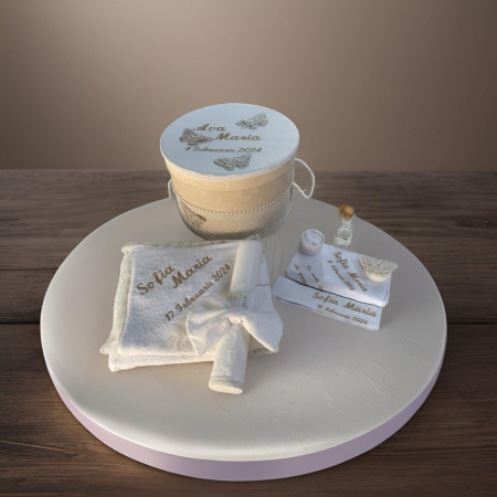 Set trusou botez personalizat Trusouri botez - Set trusou botez personalizat