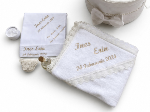 Set trusou botez personalizat cu fluturasi [2]