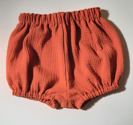 Pantaloni muselina - Pantaloni bufanti muselina Teracota