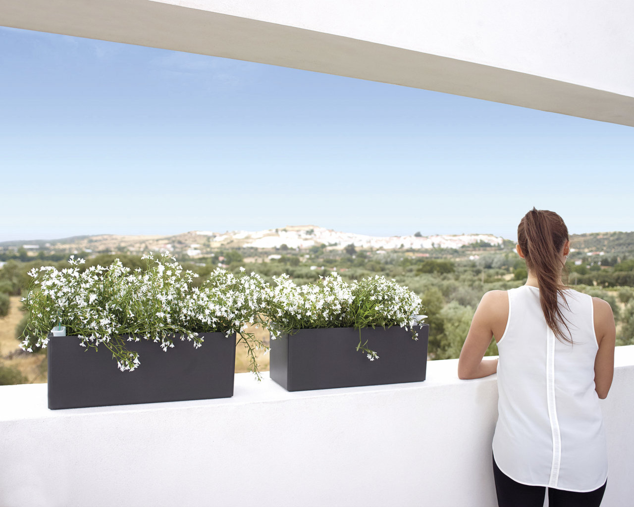 Ghiveci Rimini Plant Box Sistem auto-irigare [4]