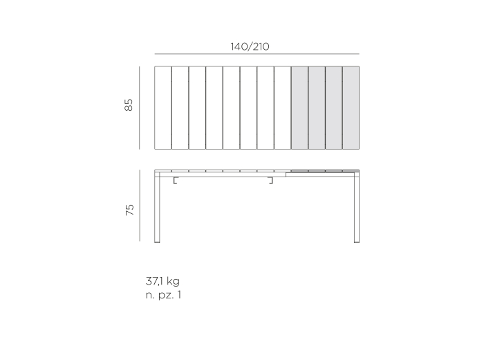 Rio Alu 140 Extensibil [4]