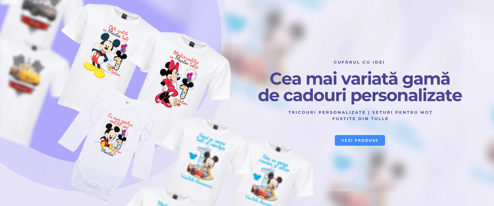 Gama variata de cadouri personalizate