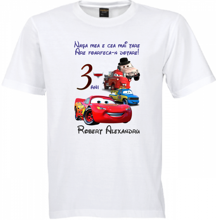Tricouri Cars pentru copii – Fulger McQueen te așteaptă! [7]