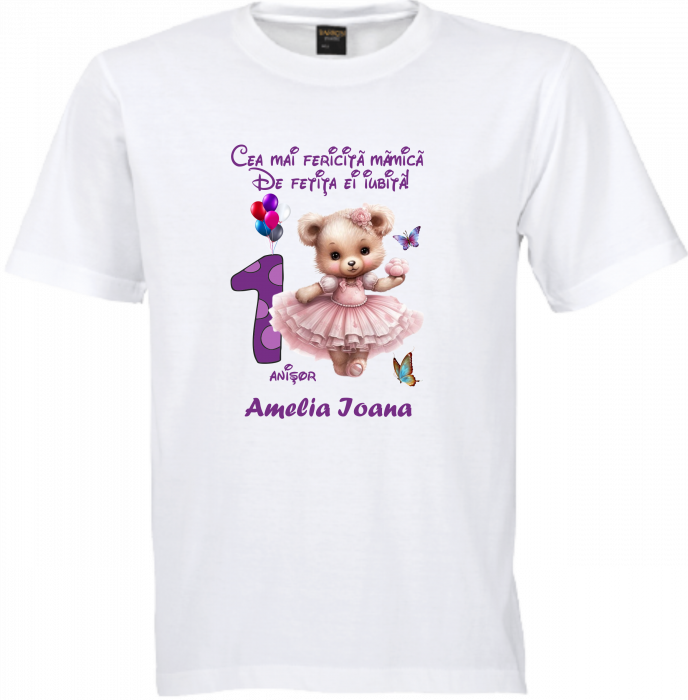 Aniversări Speciale cu Tricouri Personalizate cu Ursuleți [6]