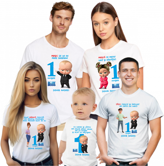 Baby Boss e la modă! Tricouri 100% bumbac disponibile acum! [2]
