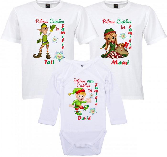 Crăciunul e mai frumos în Familie cu Tricouri Speciale [1]