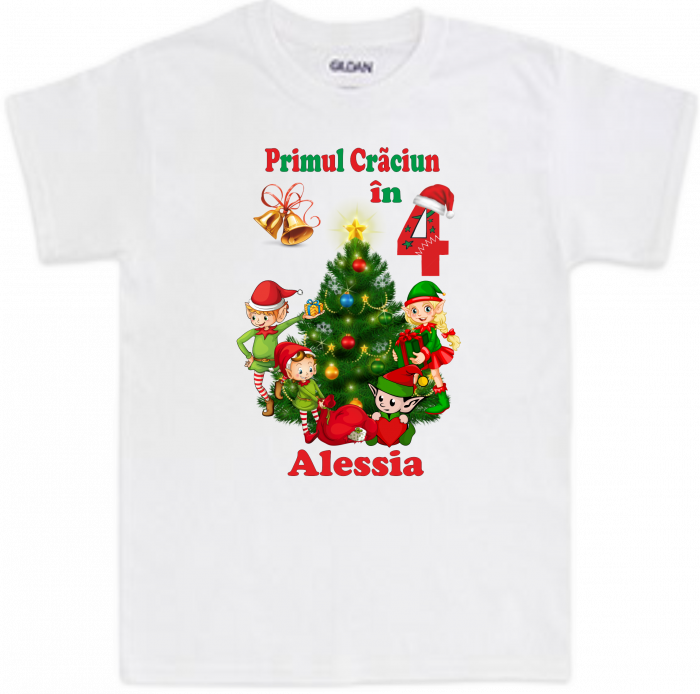 Fii Steaua Crăciunului cu Tricouri Speciale personalizate [6]