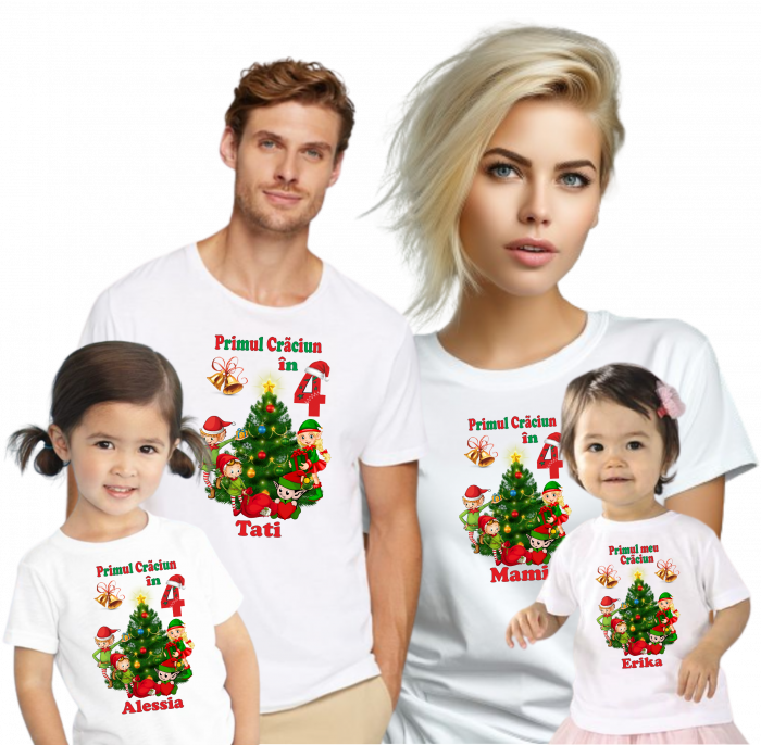 Fii Steaua Crăciunului cu Tricouri Speciale personalizate [2]