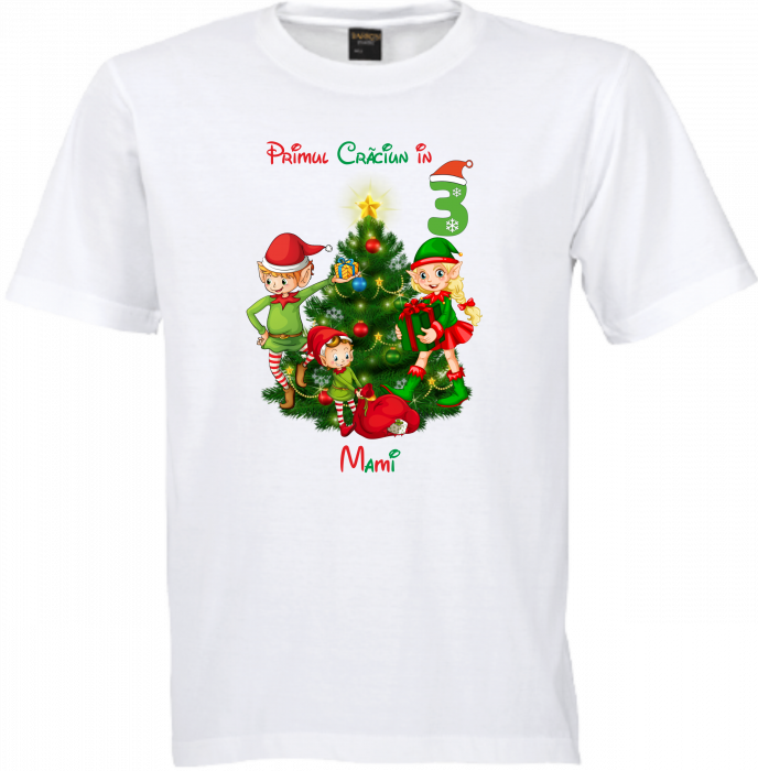 Magia Crăciunului în Familie pe Tricouri [3]