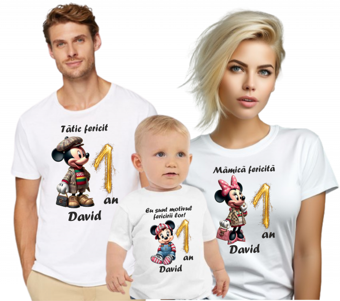 Mickey aduce bucuria la moț – Tricouri personalizate [2]