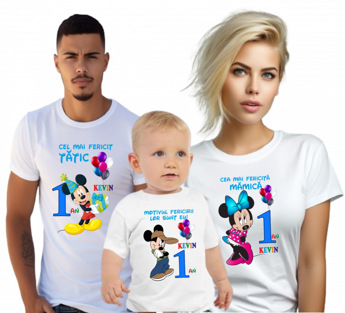 Mickey la petrecere – Tricouri personalizate pentru o zi plină de distracție [2]