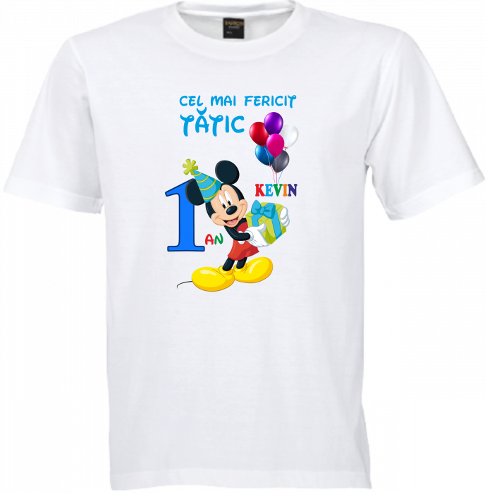 Mickey la petrecere – Tricouri personalizate pentru o zi plină de distracție [3]