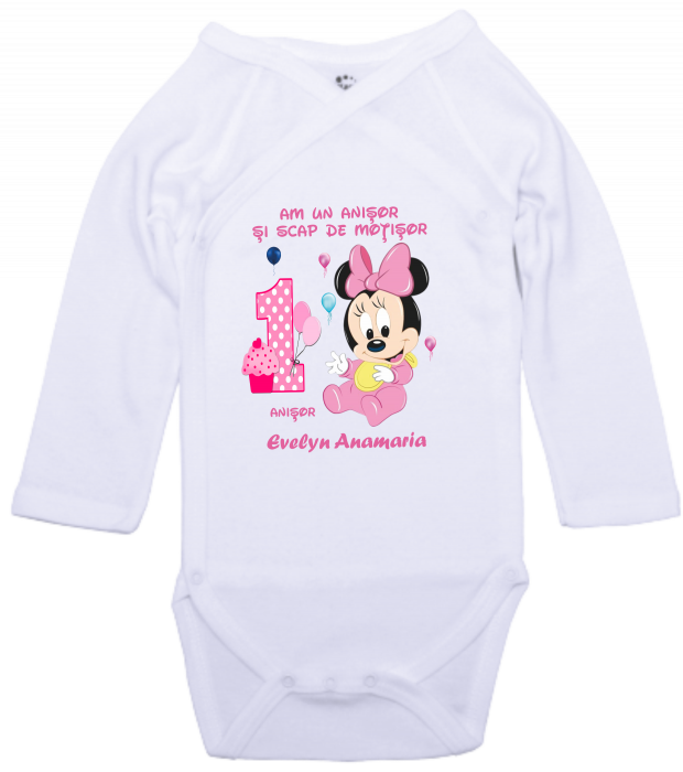 Minnie aduce zâmbete la petrecerea de moț – Tricouri personalizate [5]