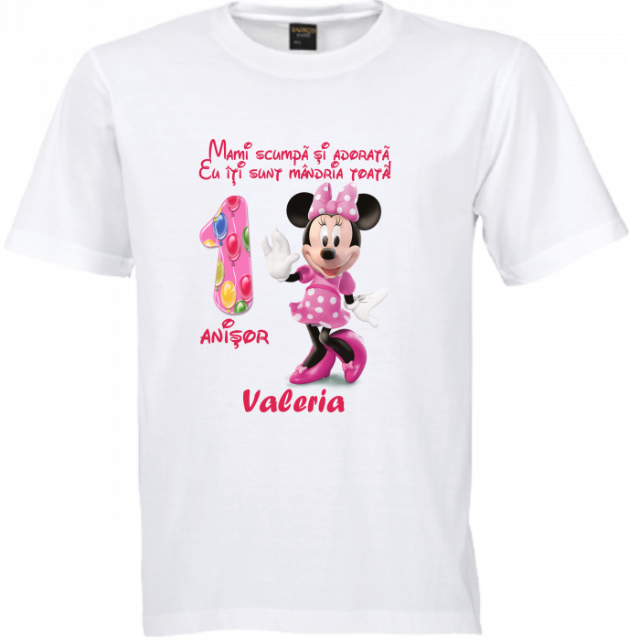 Minnie la petrecerea de moț – Tricouri personalizate pentru întreaga familie [4]