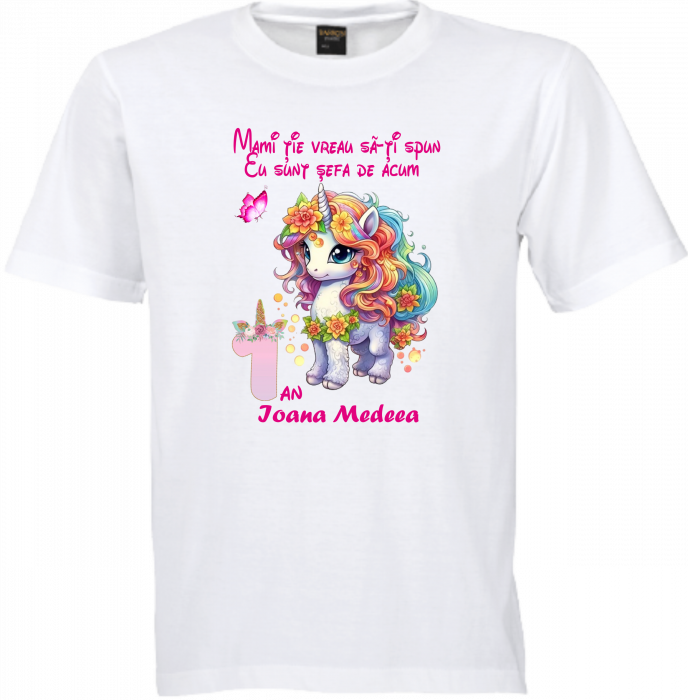 Moț cu Unicorni – Tricouri pentru o fetiță adorabilă [3]