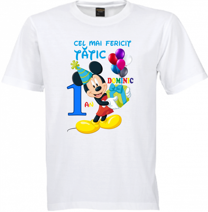 Moțul perfect cu tricouri personalizate cu Mickey [3]