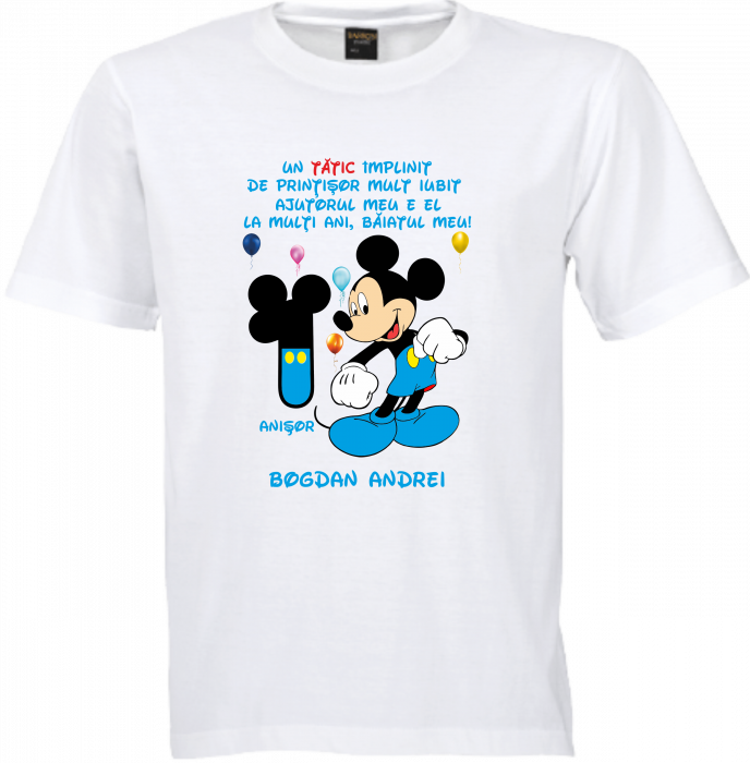 Primul moț cu Minnie - Tricouri personalizate pentru mămici și copii [4]