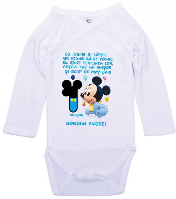 Primul moț cu Minnie - Tricouri personalizate pentru mămici și copii [5]