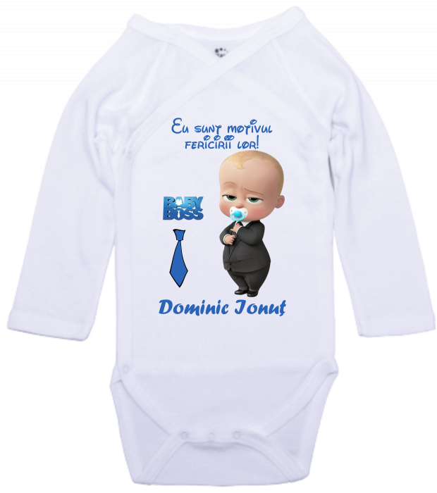 Primul Moț cu Stil – Tricouri Baby Boss Personalizate [5]
