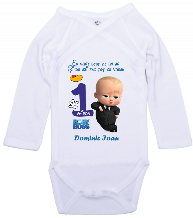 Super cadou: Tricou Baby Boss – Calitate și originalitate! [5]