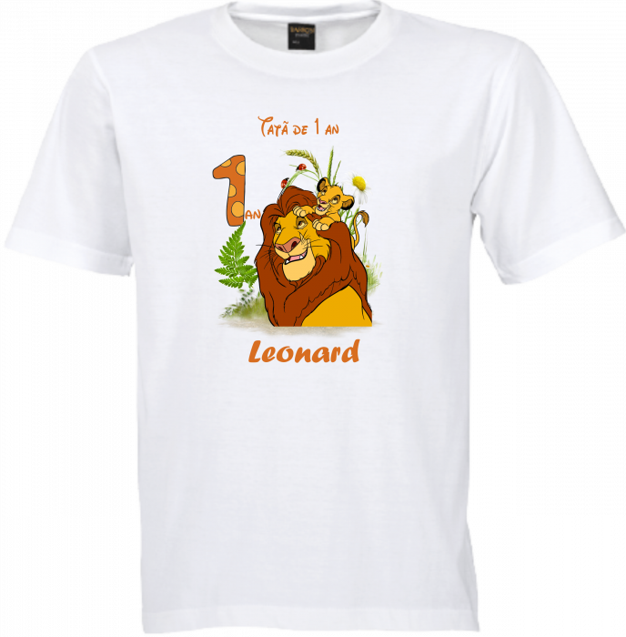 Tricou de Moț Cu Simba  din „Regele Leu”, pentru băieței aventurieri [3]