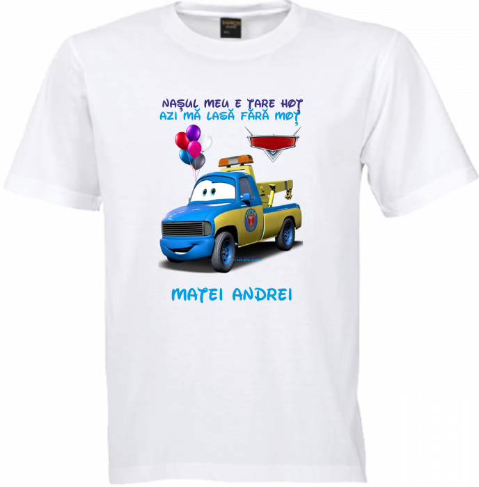 Tricou Personalizat Fulger McQueen – Aventură la fiecare purtare! [5]
