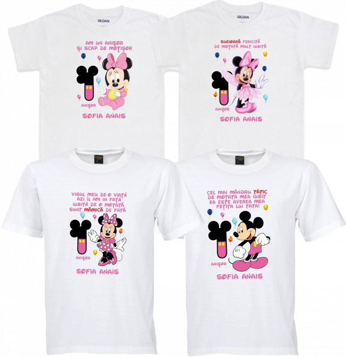 Tricouri adorabile cu Minnie pentru o petrecere de moț de poveste [1]