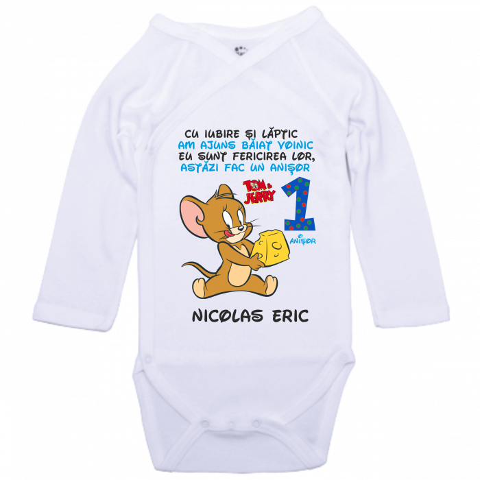 Tricouri Aniversare pentru Toată Familia cu Tom și Jerry [5]