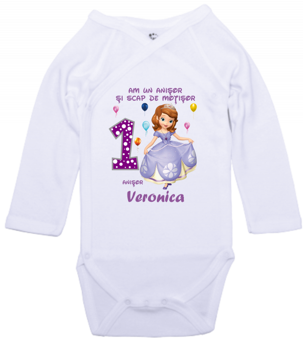 Tricouri Aniversare Personalizate – Prințesa Sofia [5]