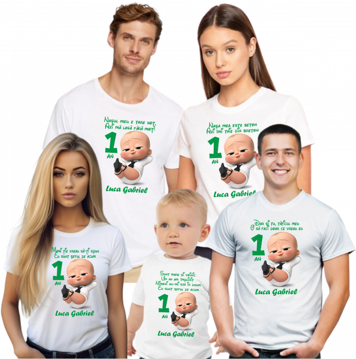 Tricouri Baby Boss – Design unic, livrare rapidă! [2]