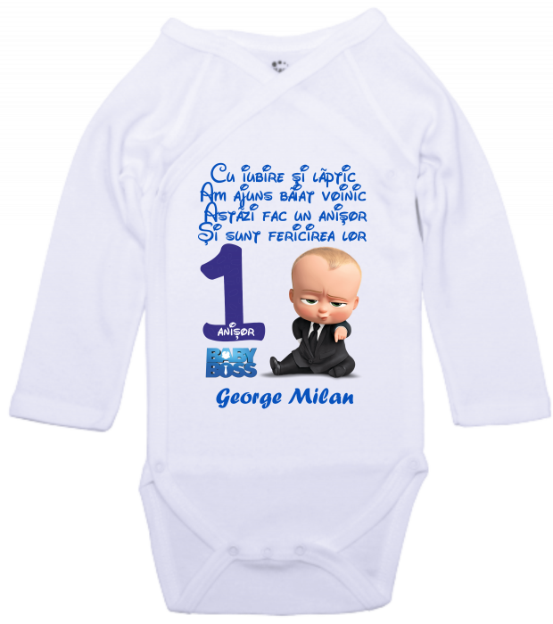 Tricouri Baby Boss personalizate cu Imagini Drăguțe [5]