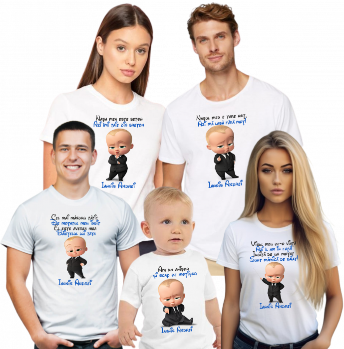 Tricouri Baby Boss – Stil și Distracție pentru Micuțul Tău! [2]