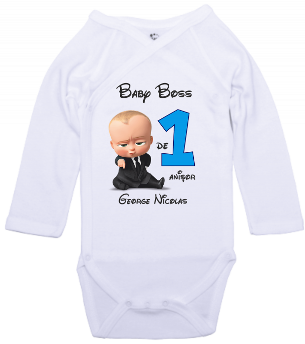 Tricouri copii Baby Boss – Personalizate cu numele micuțului! [5]