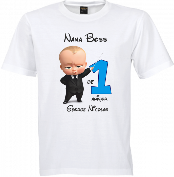 Tricouri copii Baby Boss – Personalizate cu numele micuțului! [6]