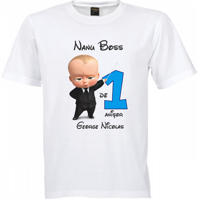 Tricouri copii Baby Boss – Personalizate cu numele micuțului! [7]