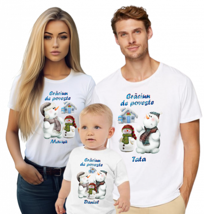 Tricouri Crăciun pentru părinti si bebeluș [2]