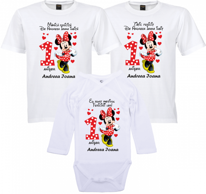 Tricouri cu Minnie Mouse pentru Distracție în Familie [1]
