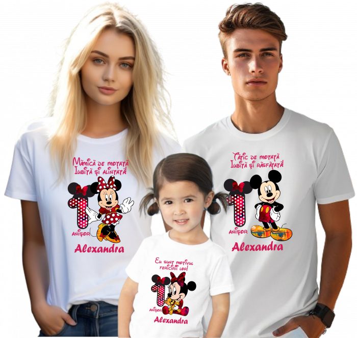 Tricouri cu Minnie – Un moț de neuitat pentru micuța ta prințesă [2]