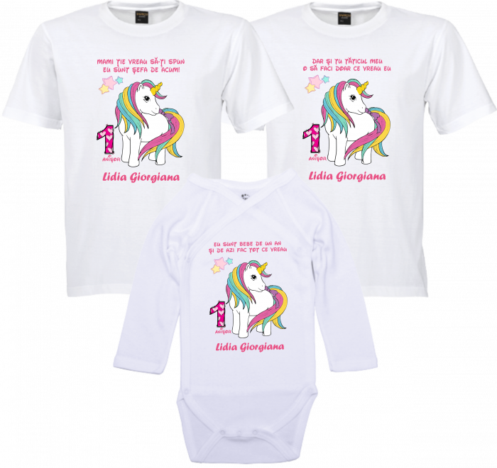 Tricouri cu Unicorni pentru micutii fani ai personajului [1]