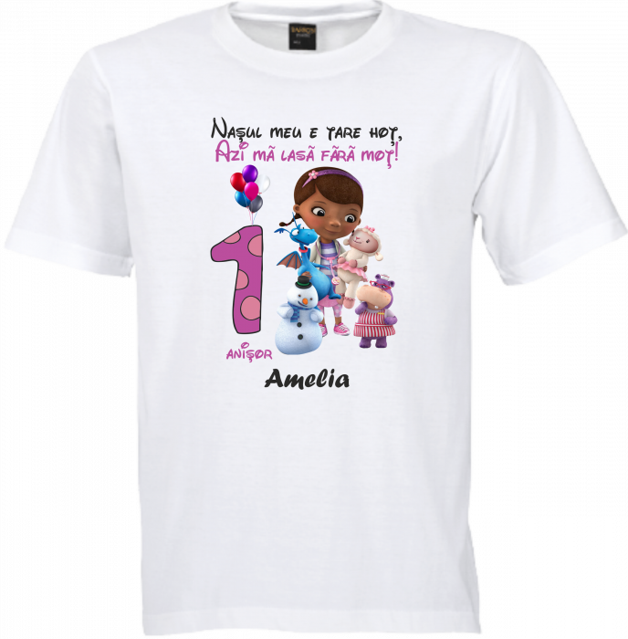 Tricouri de Moț cu Doctorița Plușica – Personalizate pentru Primul An [7]