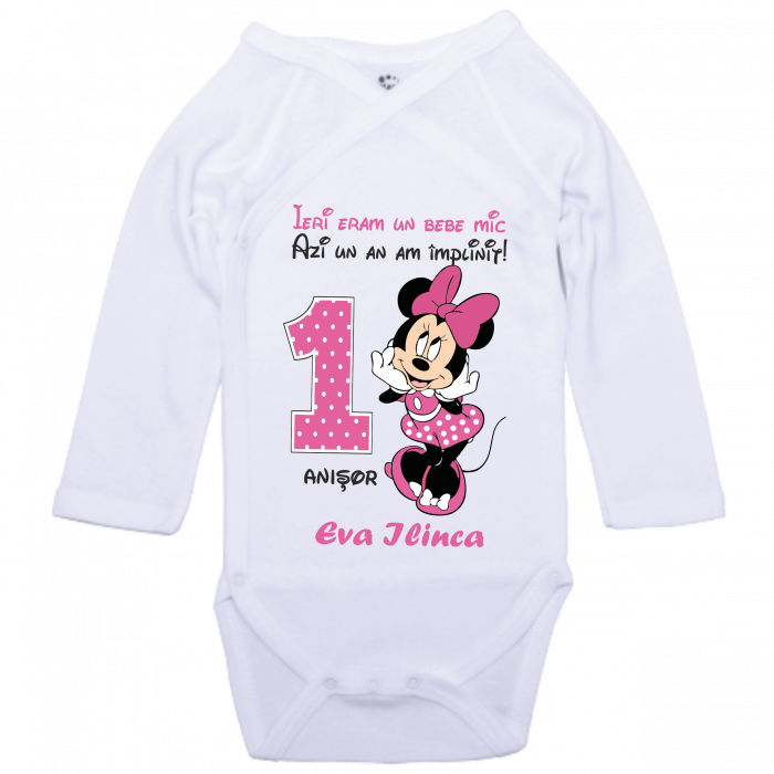 Tricouri drăgălașe, personalizate cu Minnie Mouse  [5]